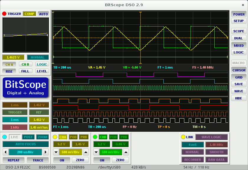 BitScope DSO 2.9 Beta Release