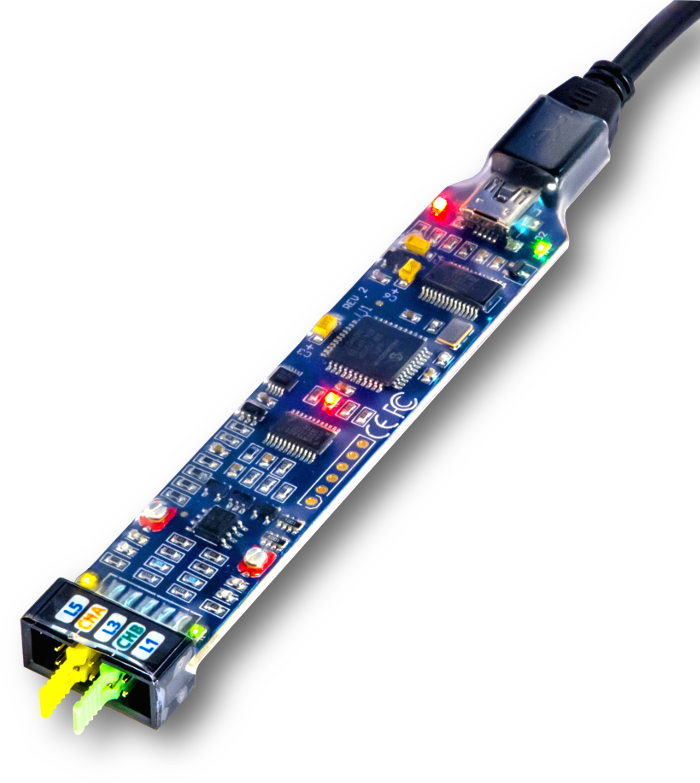 flaco Lengua macarrónica tobillo BitScope Micro Model 5 | A tiny USB Mixed Signal Oscilloscope