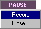 DDR RECORD PAUSE Commands