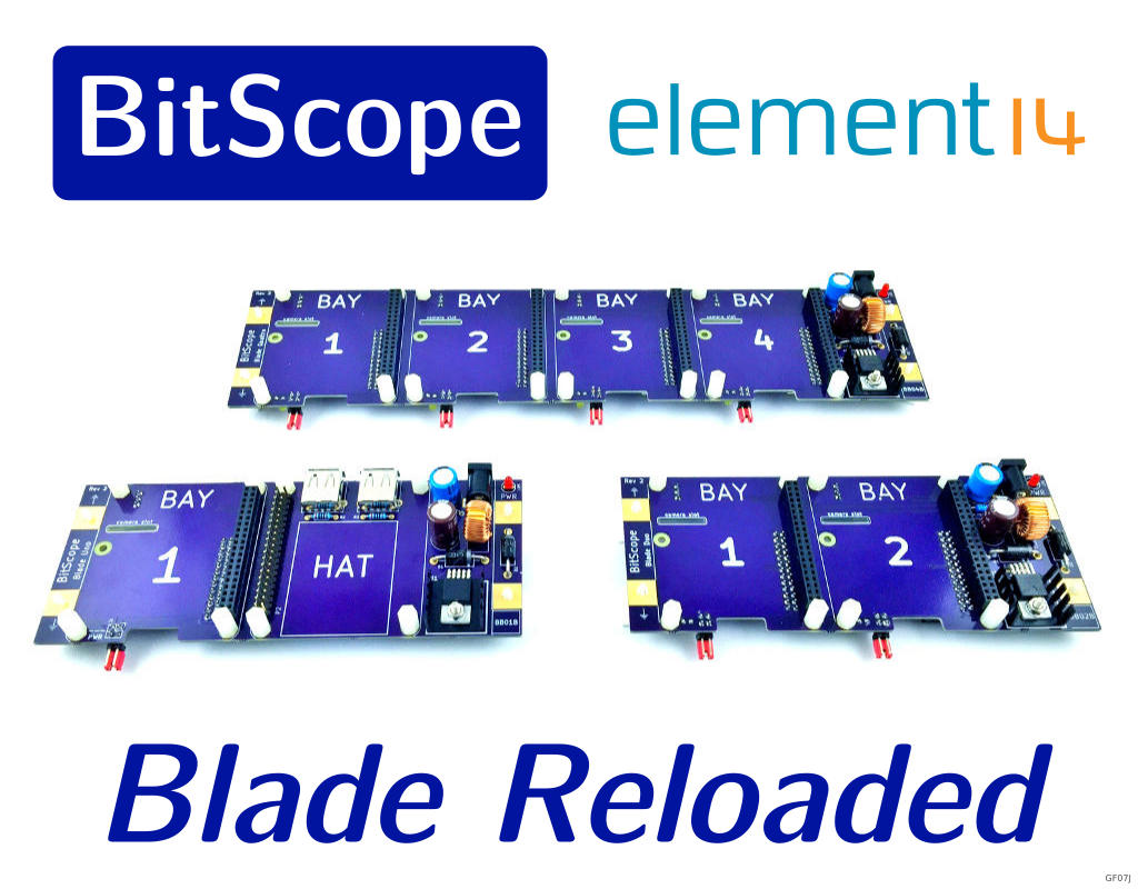 BitScope and element14 launch new Blade for Raspberry Pi !